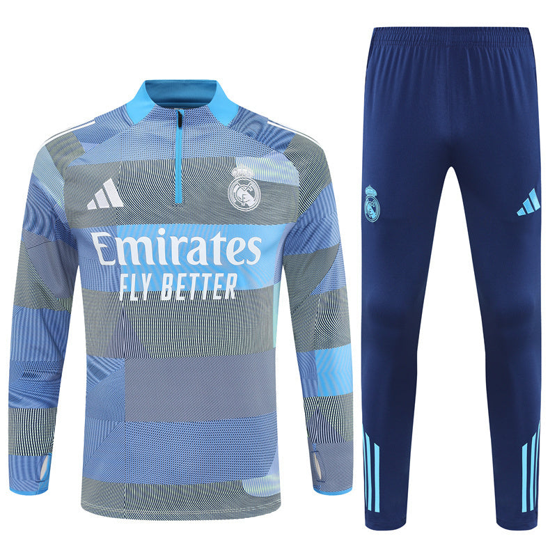 Tracksuit Real Madrid Blue/Gray Training 25/26