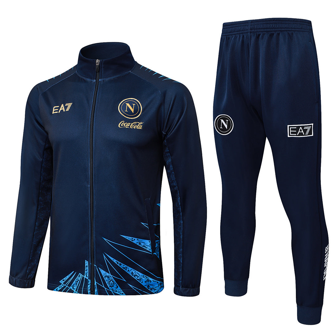 Napoli Dark Blue Tracksuit Full-Zip 25/26