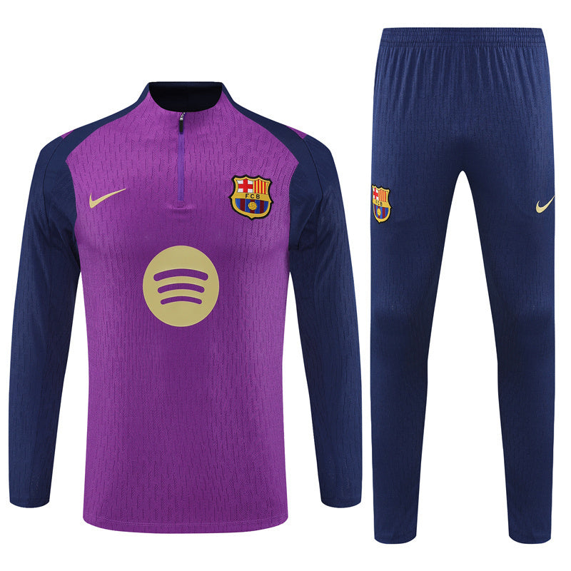 Tracksuit Barcelona Purple/Dark Blue Training 25/26