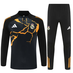 Tracksuit Real Madrid Black/Orange 25/26