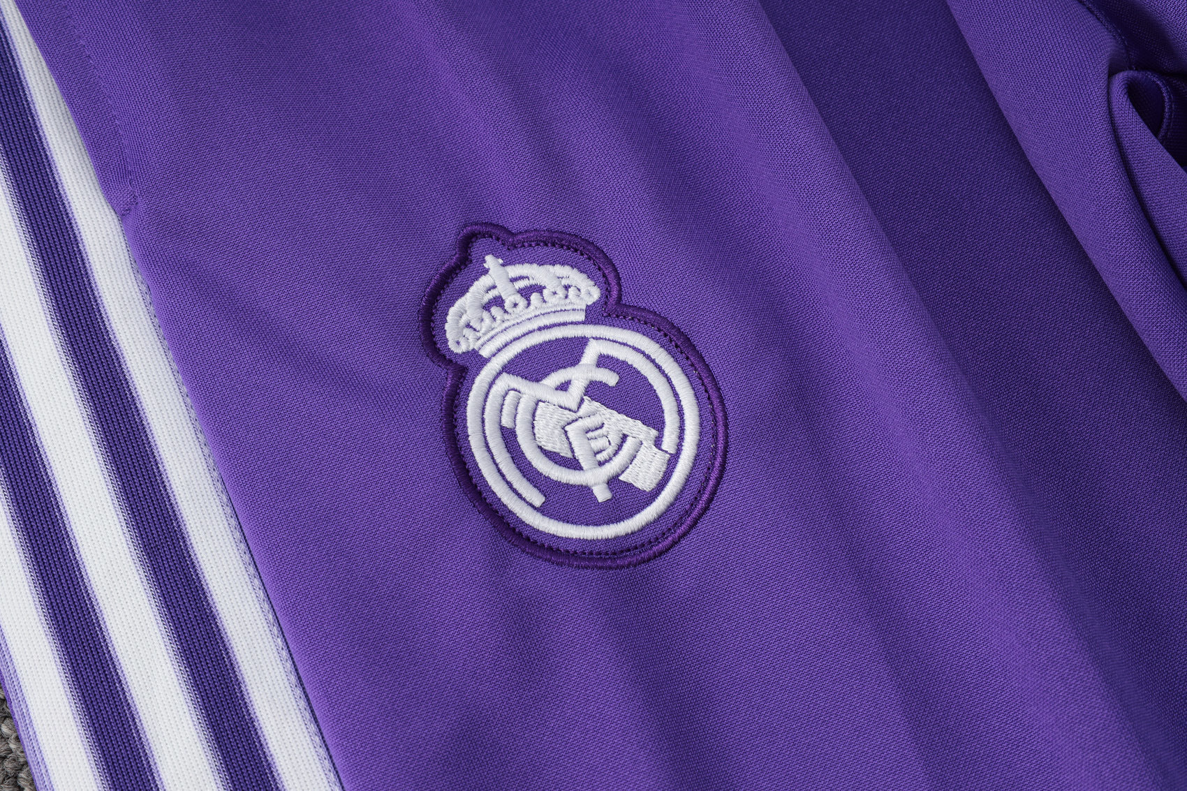 Real Madrid Purple Tracksuit Full-Zip 25/26