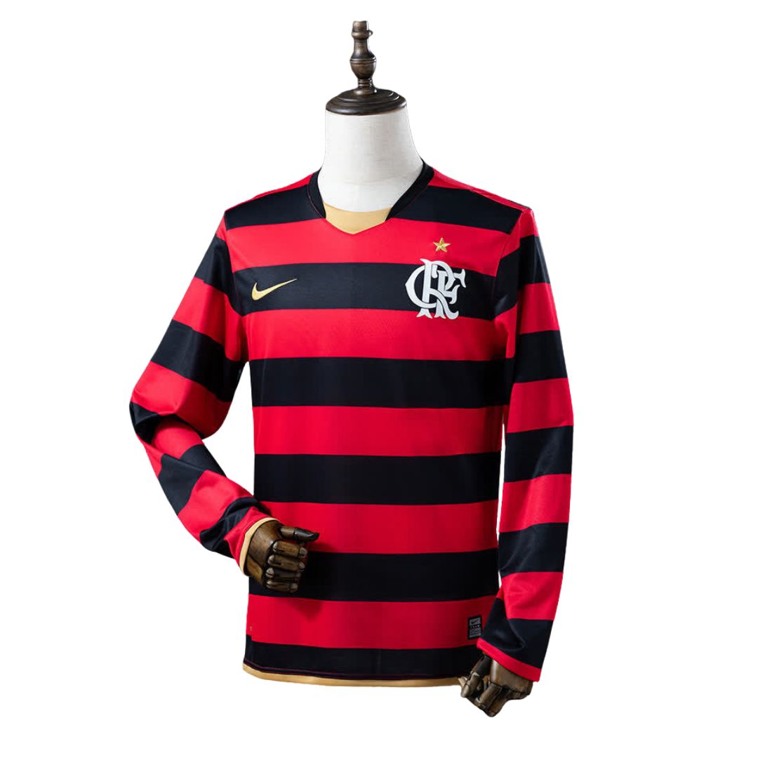 Flamengo 2008/09 Home Long Sleeve Retro