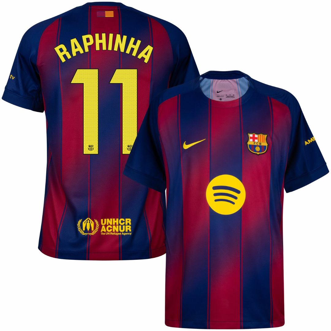 Barcelona home 25/26 #11 Raphinha