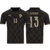 Portugal Fan Jersey Black Panther 2025/26 #13 Eusebio