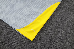 Borussia Dortmund Gray/Black Tracksuit Half-Zip 25/26