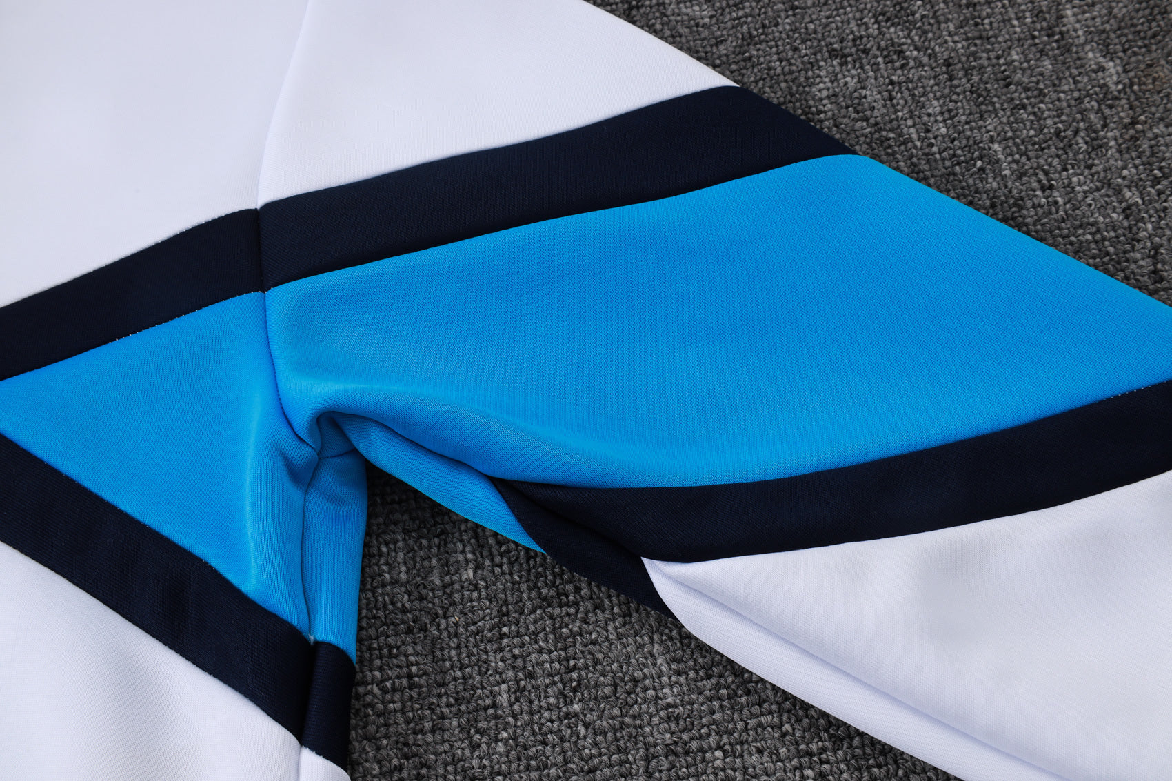 Napoli White/Blue Tracksuit Full-Zip 25/26