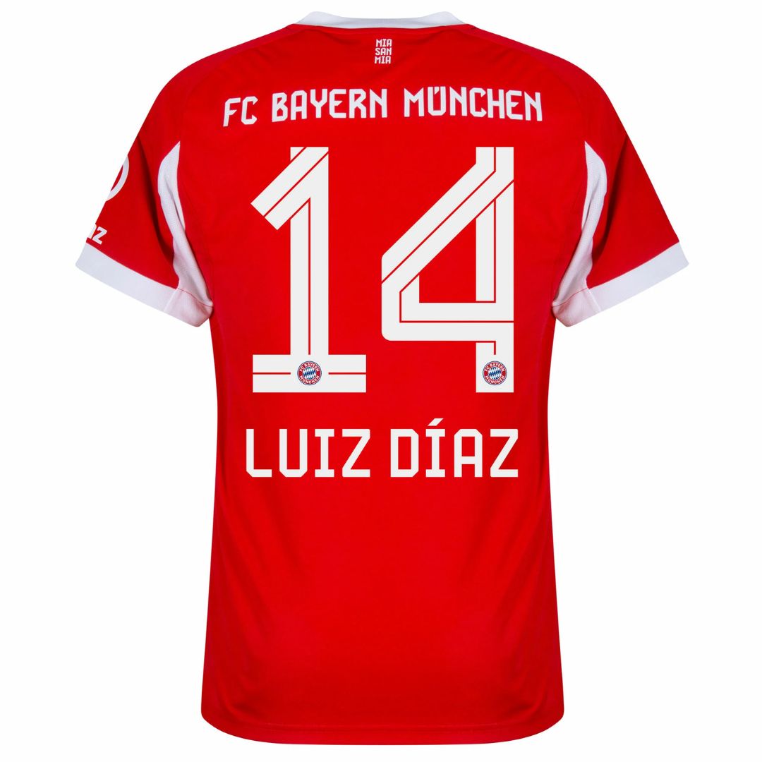 Bayern München home 25/26 #14 Luiz Díaz