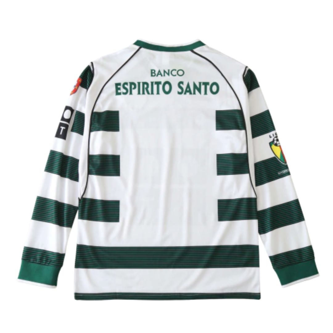 Sporting home 02/03 Retro Manga Longa