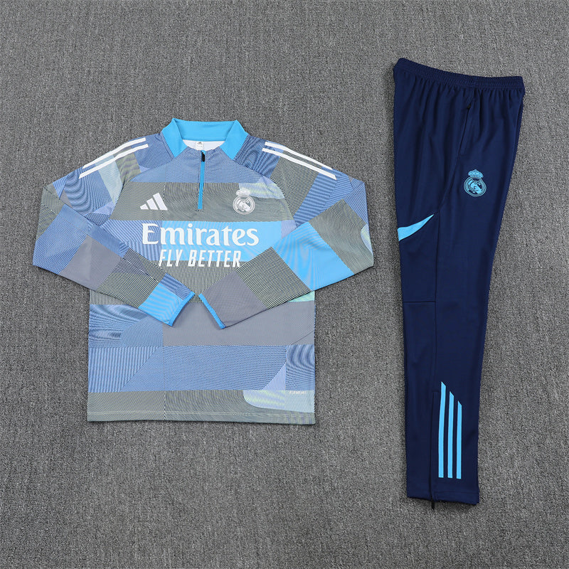 Tracksuit Real Madrid Blue/Gray Training 25/26