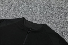 Paris Black Tracksuit Half-Zip 25/26