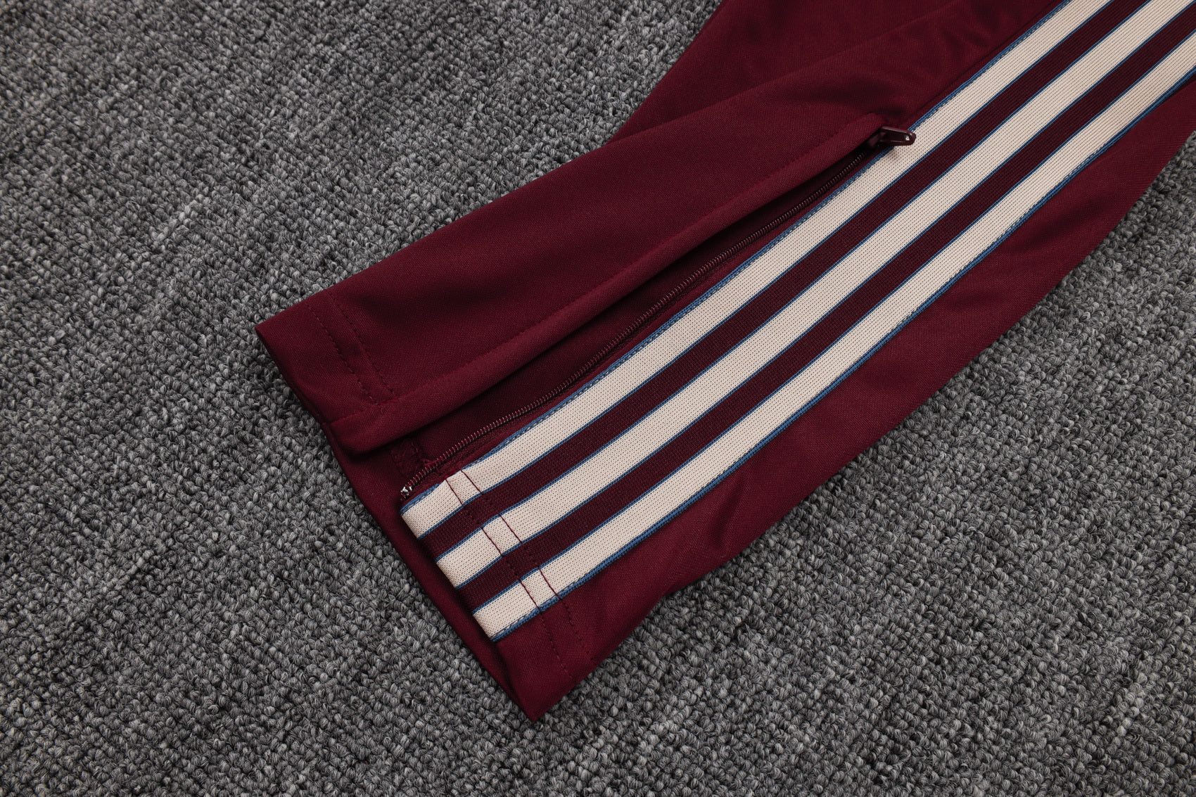 Ajax Beige/Red Tracksuit Half-Zip 25/26