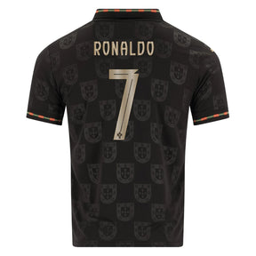 Portugal Fan Jersey Black Panther 2025/26 #7 Ronaldo
