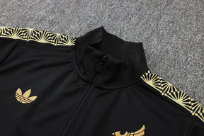 Mexico Black/Gold Tracksuit Full-Zip 25/26