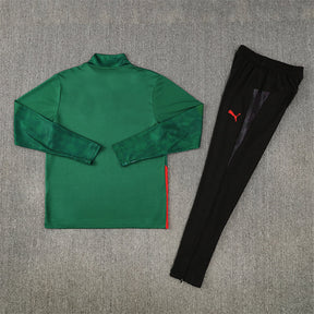 Tuta Milan Training Verde/Nero 25/26 Uomo | Tracksuit Calcio
