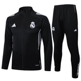 Real Madrid Black Tracksuit Full-Zip 25/26