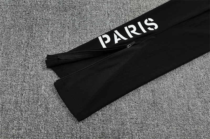 Paris Black Tracksuit Half-Zip 25/26