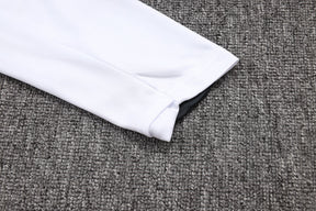 Chelsea White/Black Tracksuit Half-Zip 25/26