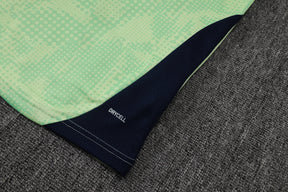 Manchester City Light Green Tracksuit Half-Zip 25/26