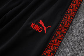 Milan White/Black Tracksuit Full-Zip 25/26