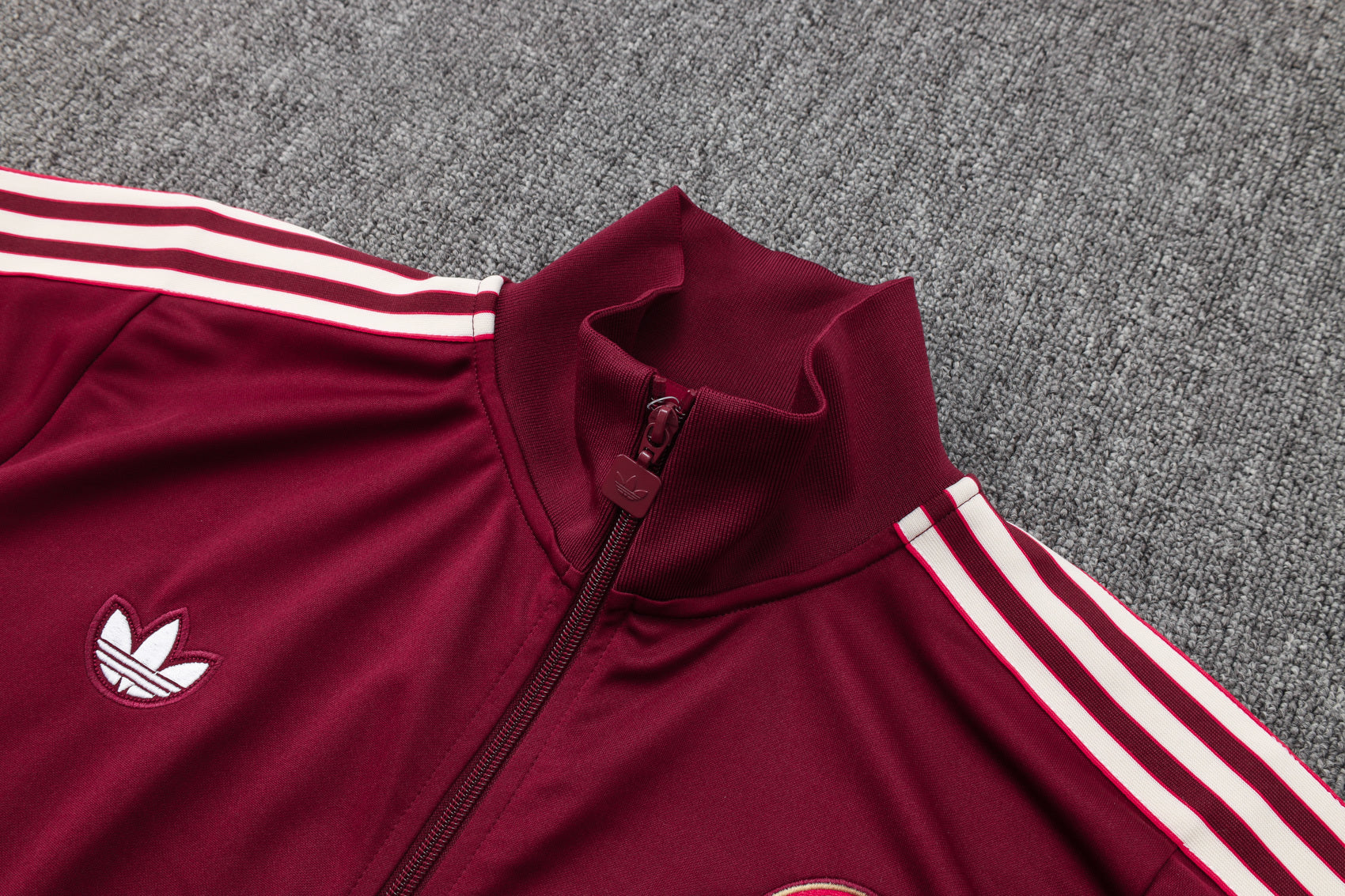 Bayern Munich Red Tracksuit Full-Zip 25/26