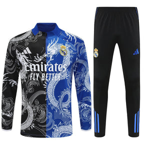 Tracksuit Real Madrid Dragon Blue/Black Training 25/26