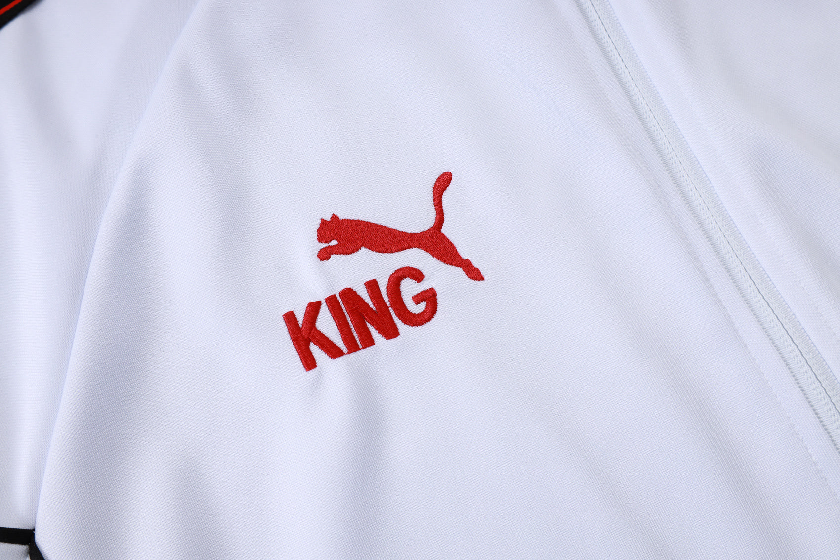 Milan White/Black Tracksuit Full-Zip 25/26