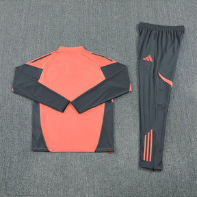 Tracksuit Bayern Munich Red/Gray Training 25/26