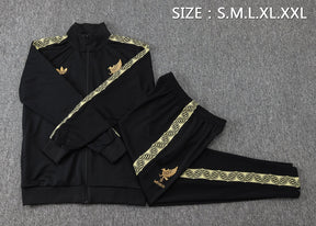 Mexico Black/Gold Tracksuit Full-Zip 25/26