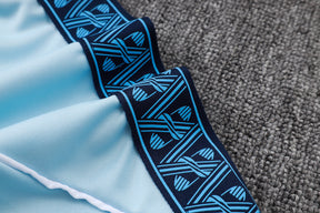 Manchester City Light/Dark Blue Tracksuit Full-Zip 25/26