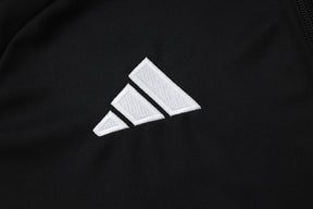 Real Madrid Black Tracksuit Full-Zip 25/26