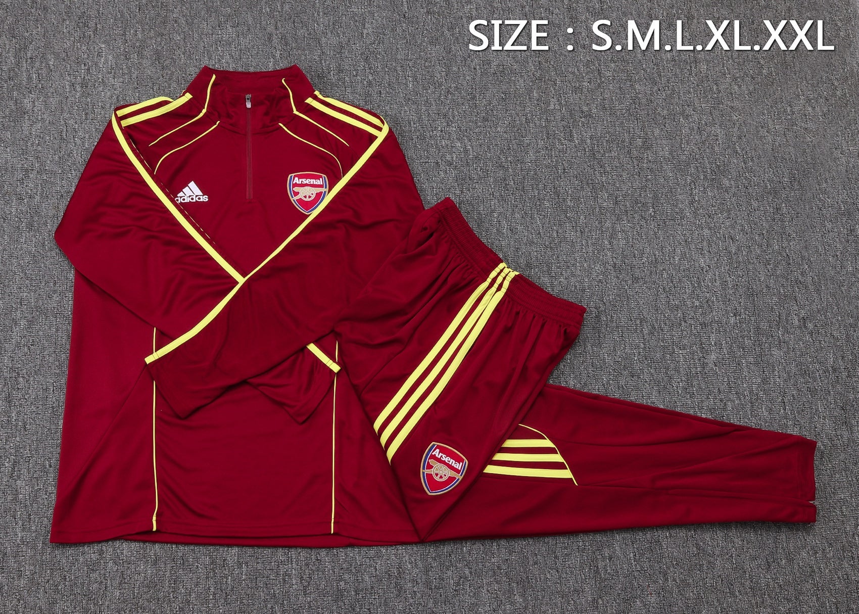 Arsenal Red Tracksuit Half-Zip 25/26