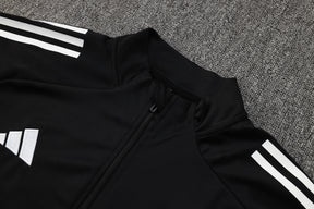 Real Madrid Black Tracksuit Full-Zip 25/26
