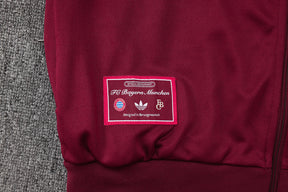 Bayern Munich Red Tracksuit Full-Zip 25/26