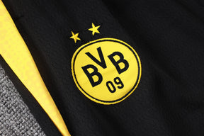 Borussia Dortmund Gray/Black Tracksuit Half-Zip 25/26