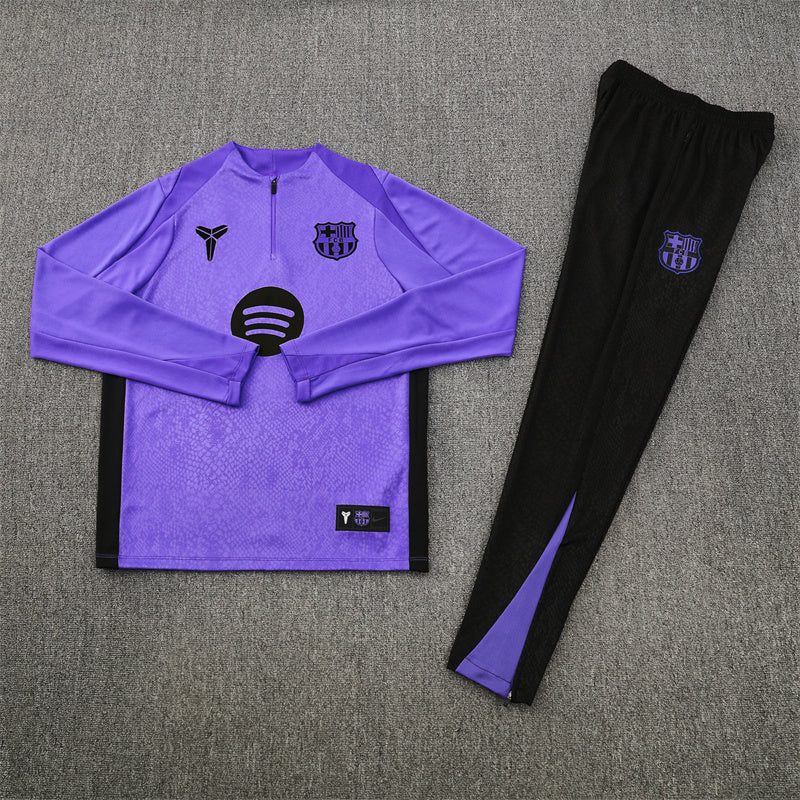 Tracksuit Barcelona x Black Mamba Purple/Black 25/26
