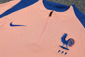 Tracksuit France Pink/Blue Training 25/26