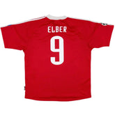 Elber #9 Bayern Munich Home Retro Jersey 2001/02