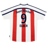 Elber #9 Bayern Munich Away Retro Jersey 2000/01