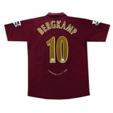 BERGKAMP #10 Arsenal Retro Jersey Home 2005/06