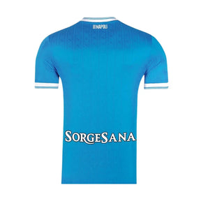 Napoli Home Fan Jersey 2025/26 Patches UCL + 10th Anniversary UEFA.