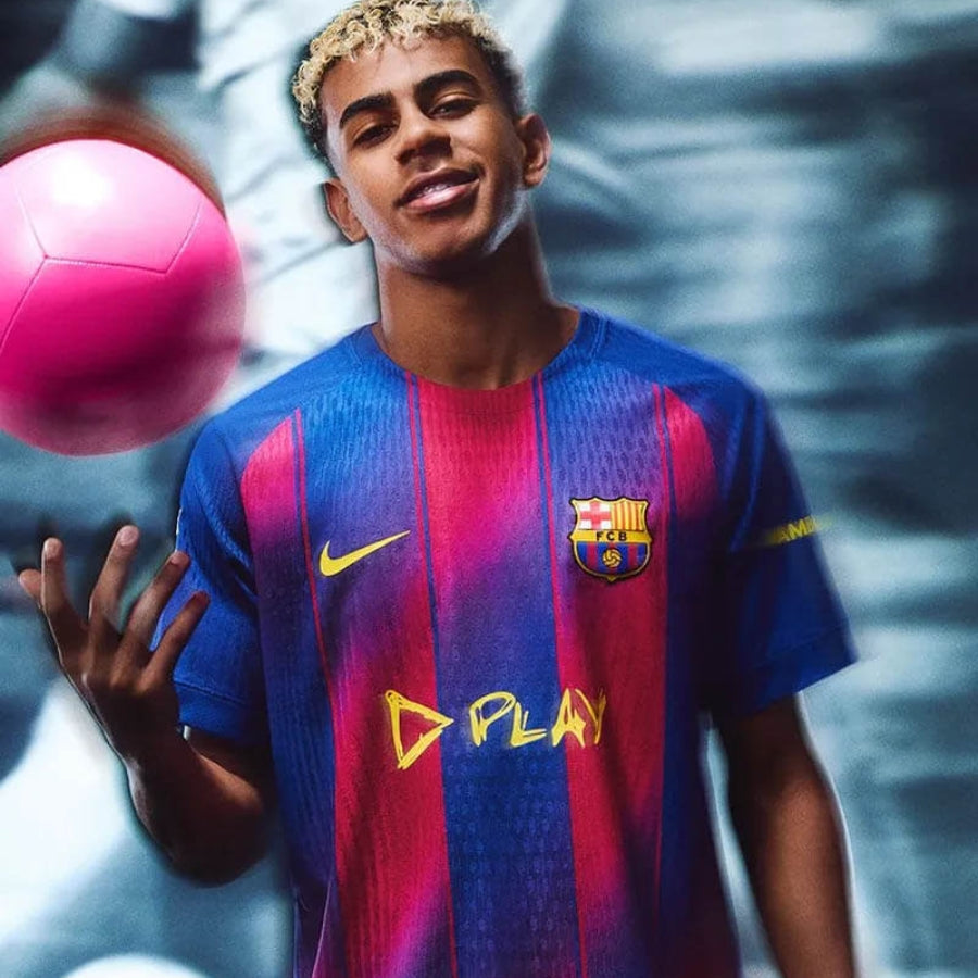 Barcelona Ed Sheeran 2025/26 Kit Edition Released - Home Fan Jersey