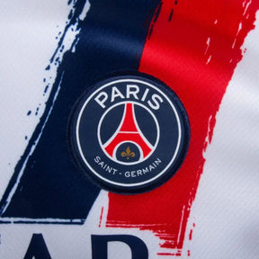 Paris Saint-Germain Barcola 29 Fan Jersey Away 2024/25 Patches UCL UEFA Foundation (Official Printing)