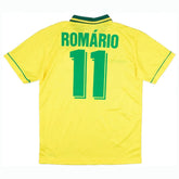 Brazil Home Romario 11 Retro Jersey 1994