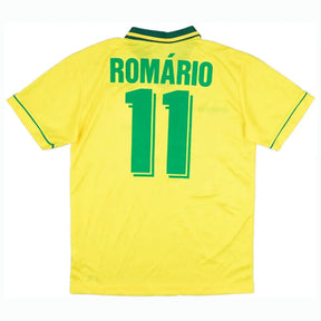 Brazil Home Romario 11 Retro Jersey 1994