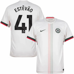 Chelsea Estêvão 41 Away Fan Jersey 2025/26