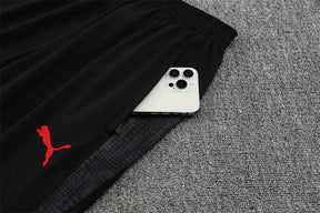 Tuta Milan Training Nera 25/26 Uomo | Tracksuit Calcio