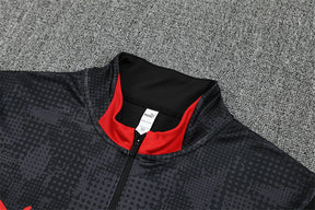 Tuta Milan Training Nera 25/26 Uomo | Tracksuit Calcio