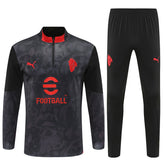 Tuta Milan Training Nera 25/26 Uomo | Tracksuit Calcio
