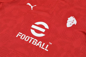 Tuta Milan Training Rosso/Nero 25/26 Uomo | Tracksuit Calcio