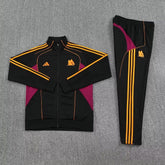 Roma Black Tracksuit Full-Zip 25/26